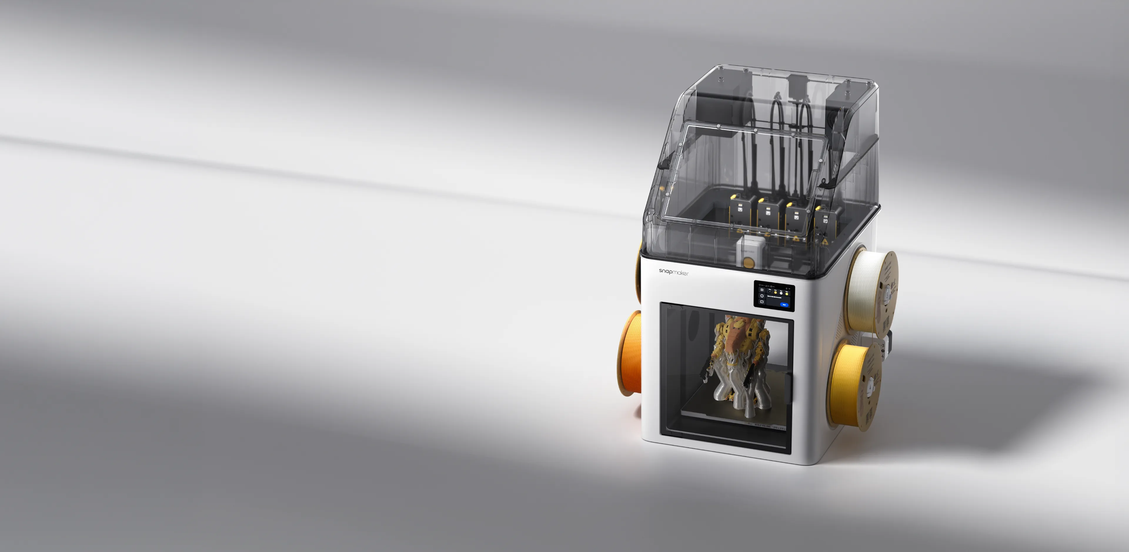 Snapmaker U1 3D printer, wide shot