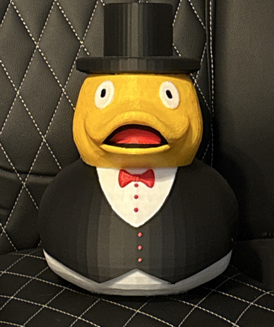 One of Justin's 3D prints