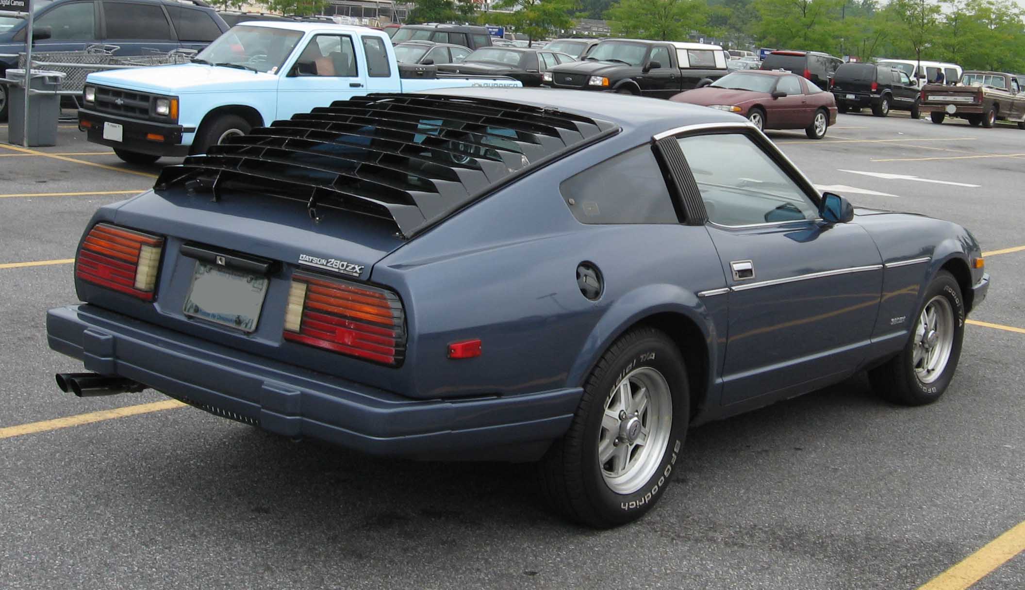 1980 Datsun 280ZX, rear view
